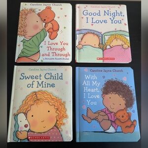 Caroline Jayne Church Board Book Set - Pastel Nursery Colors